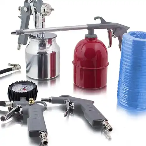Druckluft-Set BITUXX ® 5 teiliges Druckluftset Zubehör Set