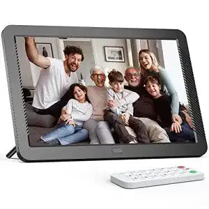 Digitaler Bilderrahmen (8 Zoll) FamBrow 32 GB Speicher und USB