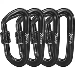 Schraubkarabiner Favofit Superstarke Schraub Karabiner Alu