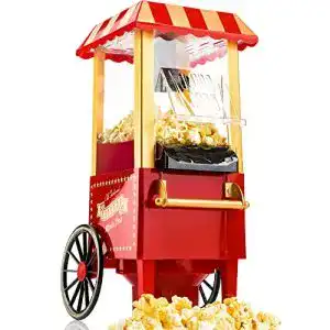 Popcornmaschine Gadgy Popcorn Maschine, Retro, Heissluft