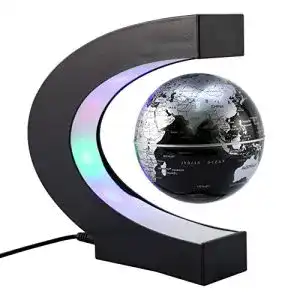 Schwebender Globus KOBWA Schwebender Deko Globus mit LED