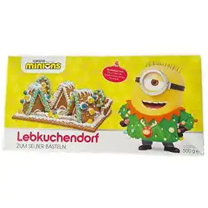 Lebkuchenhaus Minion Lebkuchen Bastelsatz Bausatz