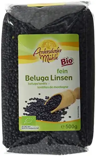 Beluga-Linsen Antersdorfer Mühle Beluga Linsen, 6 x 500 g