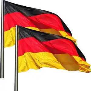 Deutschlandfahne KliKil – 2 pack Deutsche Fahnen 90×150