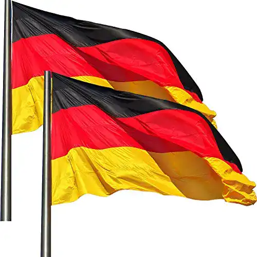 Deutschlandfahne KliKil – 2 pack Deutsche Fahnen 90×150
