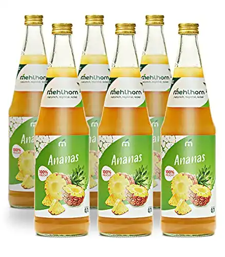 Ananassaft Mehlhorns Saftmanufaktur Mehlhorns (6 x 0,7 l)