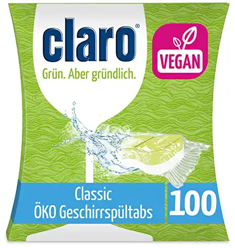 Spülmaschinentabs CLARO Classic Geschirrspül-Tabs, 100 Stück