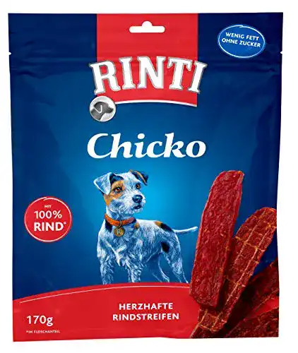 Die beste Rinti-Leckerli Rinti Chicko Extra Snacks für Hunde mit Rind - Set 2026 Test Bestseller Rinti-Leckerli Rinti Chicko Extra Snacks für Hunde mit Rind – Set