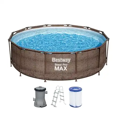 Bestway-Pool Bestway Steel Pro Max Frame Pool Komplettset