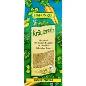 Kräutersalz Rapunzel mit 15% Kräutern und Gemüse, (4 x 500g)