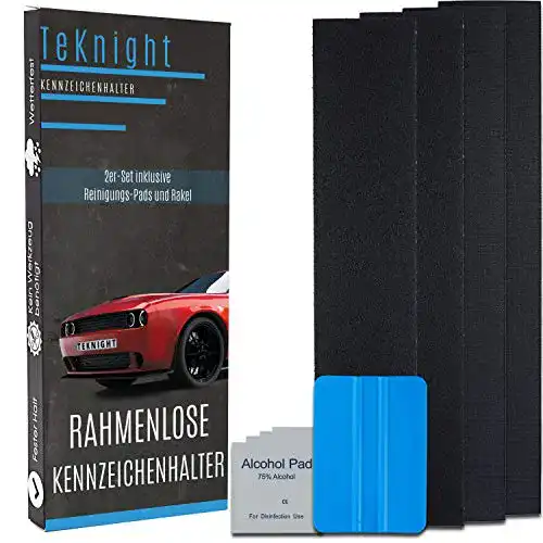 Klett-Kennzeichenhalter TeKnight 2 Stück
