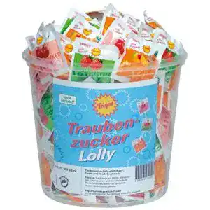 Lutscher Frigeo Ahoj-Brause Frigeo Traubenzucker-Lolly, 100 Stück