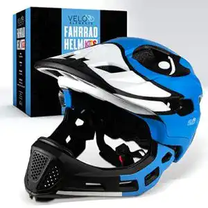 Kinderhelm mit Kinnschutz VELO ELEMENTS Integralhelm 2-in-1