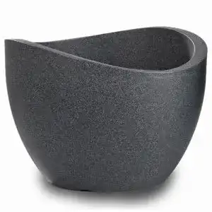 Pflanzkübel Scheurich Wave Globe, Pflanzgefäß aus Kunststoff