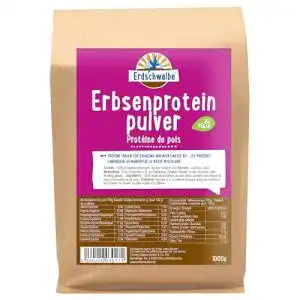 Erbsenprotein Erdschwalbe – 85% Proteingehalt – Vegan – 1 Kg