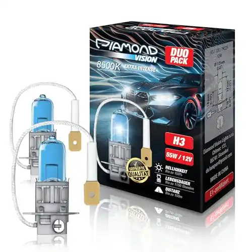 H3-Birne Diamond Vision Halogen KFZ Lampen