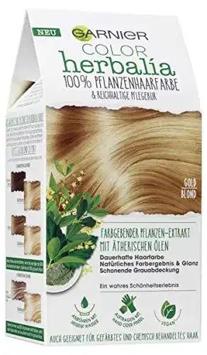 Henna-Haarfarbe Garnier Color Herbalia Goldblond, (3 x 1 Stück)