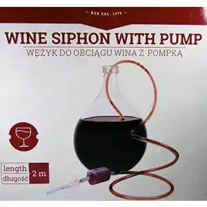 Weinheber AlcoFermBrew mit Ansaugpumpe und Klemme, 2 Meter