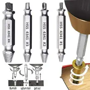 Schraubenausdreher Phego 4-teilig -Set ,-Set zum Entfernen
