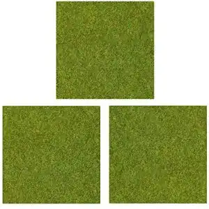 Grasmatte OrgMemory Modellbau , (3pcs, 50x50cm), Modell Train