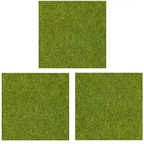 Grasmatte OrgMemory Modellbau , (3pcs, 50x50cm), Modell Train