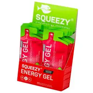 Energiegel Squeezy Energy Super Gel Box, 12 Beutel à 33 g