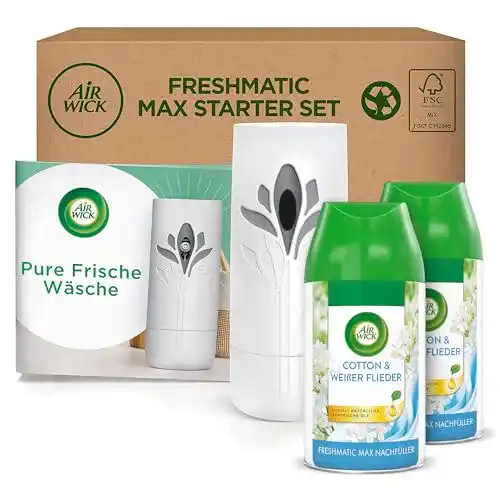 Die beste Automatischer Lufterfrischer Air Wick Freshmatic Max PURE 2026 Test Bestseller Automatischer Lufterfrischer Air Wick Freshmatic Max PURE