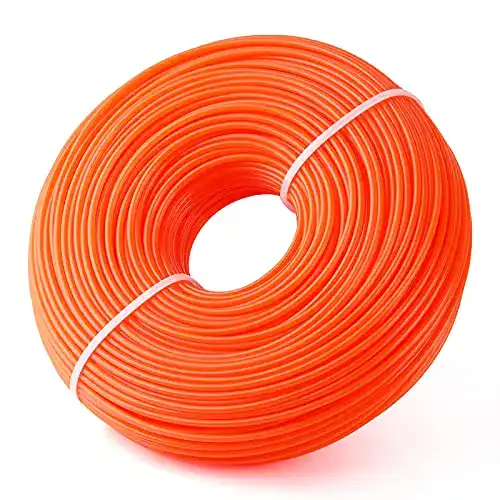 Mähfaden 2,4 mm FEPITO Mähfaden rund orange 2,4 mm x 96 m