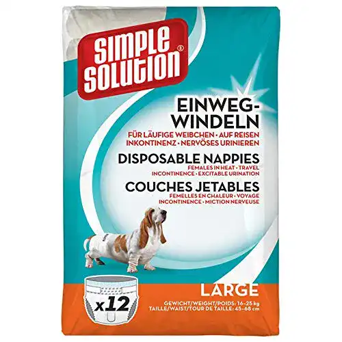 Hundewindeln simple solution Hunde Windeln L