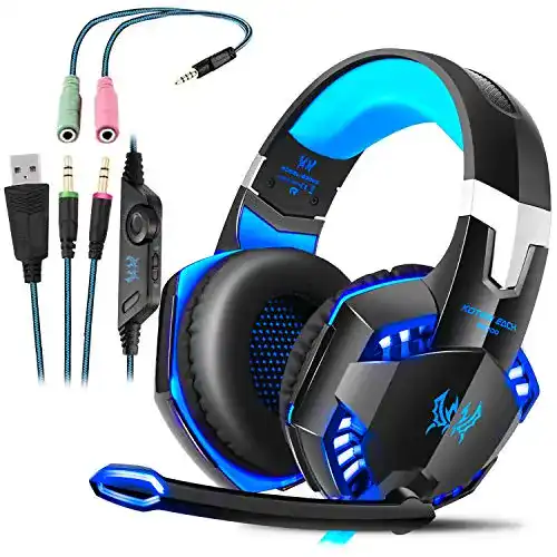 Gaming-Headset unter 50 Euro OCDAY, LED Licht
