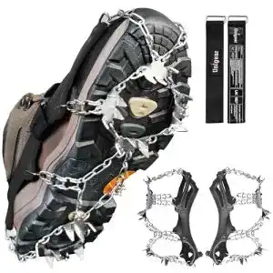 Schuhspikes Unigear Steigeisen für Bergschuhe, Schuhkrallen