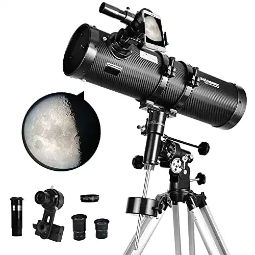 Spiegelteleskop SOLOMARK Teleskop 130EQ Newton-Reflektor