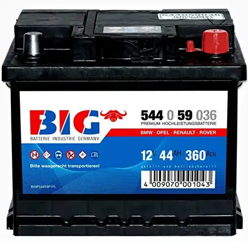 Autobatterie 44Ah BIG Starterbatterie