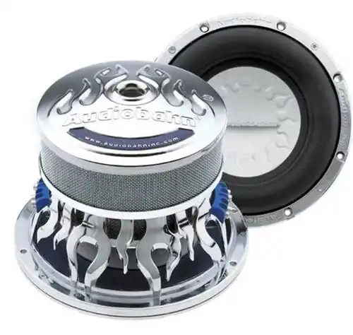 1000-Watt-Subwoofer Audiobahn AW1008T, 25cm (10″) Flame Compression Subwoofer