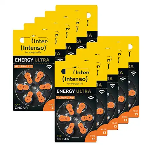 Hörgeräte-Batterien-13 Intenso 60x Energy Ultra Hörgeräte