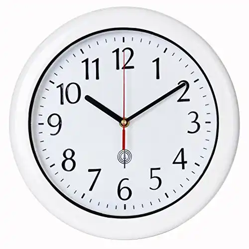 Die beste Funk-Wanduhr lautlos Deuba, wasserdicht, großes Ziffernblatt 2026 Test Bestseller Funk-Wanduhr lautlos Deuba, wasserdicht, großes Ziffernblatt