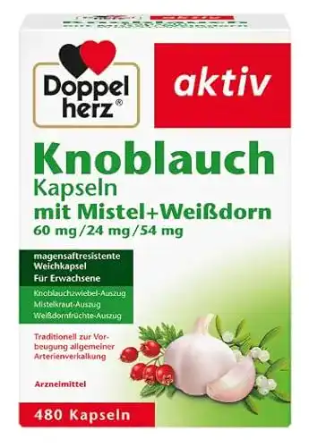 Knoblauch-Mistel-Weißdorn-Kapseln Doppelherz