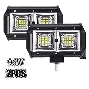 Arbeitsscheinwerfer WZTO LED 5 Inch 96W Cree LED 10000LM