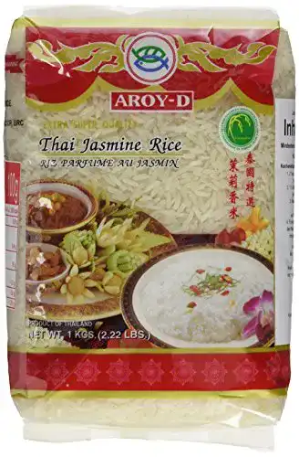 Jasmin-Reis Aroy-D Duftreis, Langkorn 100%, 1 kg Packung