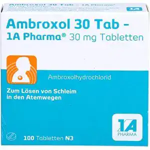 Schleimlöser 1 A Pharma GmbH Ambroxol 30 Tab – Tabletten