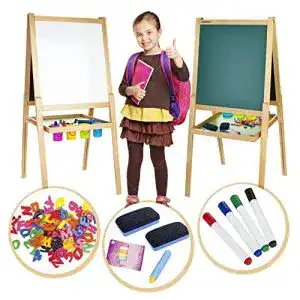 Kindertafel Leomark Maltafel für Kinder – Deluxe Tafel – Schreibtafel