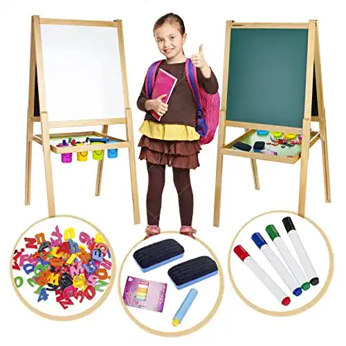 Kindertafel Leomark Maltafel für Kinder – Deluxe Tafel – Schreibtafel