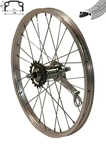 Die beste Fahrradfelge Redondo 16 Zoll Laufrad Hinterrad Kasten Felge Silber 2026 Test Bestseller Fahrradfelge Redondo 16 Zoll Laufrad Hinterrad Kasten Felge Silber