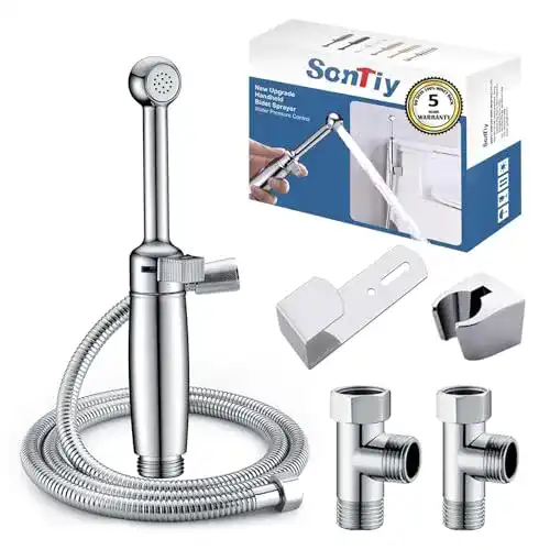 Bidet-Handbrause SonTiy Bidet Handbrause Set Toilette Bad Bidet