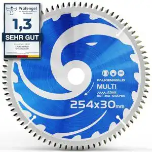 Kreissägeblatt 254×30 mm FALKENWALD ® Sägeblatt 254×30