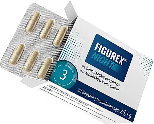 Stoffwechsel-Booster FIGUREX Night, Turbo-Formel, 30 Kapseln