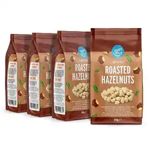Haselnuss Happy Belly Haselnusskerne, geröstet & ungesalzen 4x500g