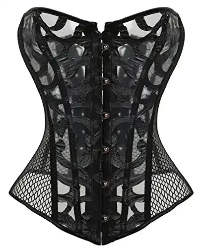 Die beste Korsett KUOSE Damen Schwarz Weiß Body Shaper Vollbrust 2026 Test Bestseller Korsett KUOSE Damen Schwarz Weiß Body Shaper Vollbrust