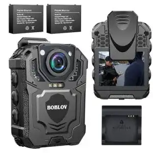 Bodycam BOBLOV T5 128 GB/64 GB 1440P mit Audioaufnahme