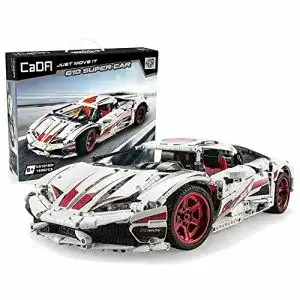 CaDa CaDA C61018W Rennwagen Modell Super-Car 1696 Teile